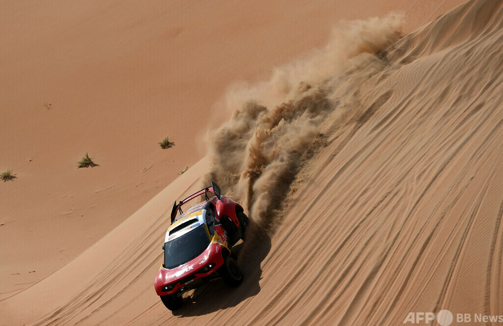 【今日のダカールラリー】ローブ3連勝 アルアティアは首位堅持 写真6枚 国際ニュース：AFPBB News