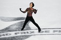 23-24フィギュアスケートグランプリ（GP）シリーズ第3戦、フランス杯、男子シングル・フリースケーティング（FS）。演技に臨むアダム・シャオイムファ（2023年11月4日撮影）。(c)Sebastien SALOM-GOMIS / AFP