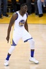 15-16NBAファイナル第7戦、ゴールデンステイト・ウォリアーズ対クリーブランド・キャバリアーズ。3ポイントシュートを決め喜ぶゴールデンステイト・ウォリアーズのドレイモンド・グリーン（2016年6月19日撮影）。(c)AFP/Getty Images/Thearon W. Henderson