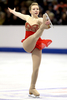 フィギュアスケート全米選手権（%%AT&amp;T U.S. Figure Skating Championships 2010%%）女子シングル・フリースケーティング（FS）。合計200.11点で優勝したレイチェル・フラット（%%Rachael Flatt%%）。（2010年1月23日撮影）(c)AFP/Getty Images/Matthew Stockman