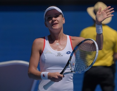 ラドワンスカ完勝で2回戦突破、全豪オープン