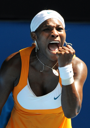 セレーナ 李娜を退け決勝進出、全豪オープンテニス