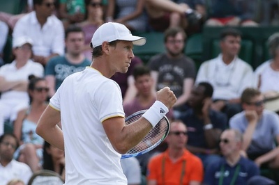 2010年準Vベルディハ、ティエムとの死闘制し8強 ウィンブルドン