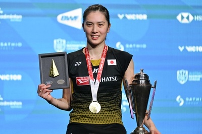 大堀彩が今季ツアー2勝目、奈良岡功大は準優勝 バド豪オープン