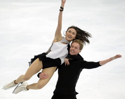 チョーク/ベイツ組がアイスダンス制す、ロシア杯