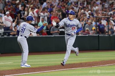 ドジャース大谷が11号ソロ本塁打、山本は5失点で3敗目