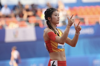 ハードル走の女神・呉艶妮選手「私は戦うために競技場にいる！」