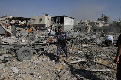 ガザ地区からロケット弾発射、イスラエル軍は空爆 暴力の応酬続く