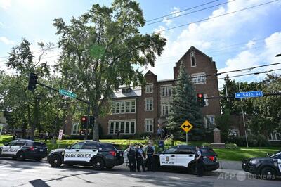教会学校の銃乱射事件で児童2人死亡、容疑者は自殺 米ミネソタ州