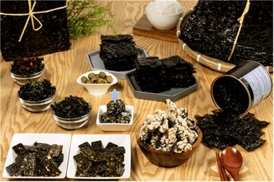 ベジタリアンやダイエットに人気…輸出量を増やす韓国産「のり」