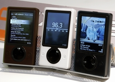 MS携帯音楽プレーヤー新モデル「Zune HD」、米国で年内発売へ