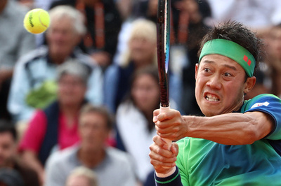 錦織圭が全仏2回戦進出 予選勝者とのフルセット制す 