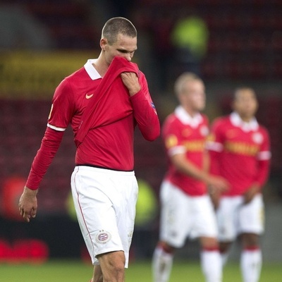 PSV、本拠地でルドゴレツに敗れる ヨーロッパリーグ