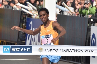 エチオピアのリレサが東京マラソン優勝、女子はキプロプ