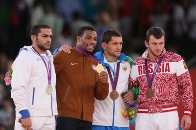 ブローシュが男子レスリング74キロ級で金メダル