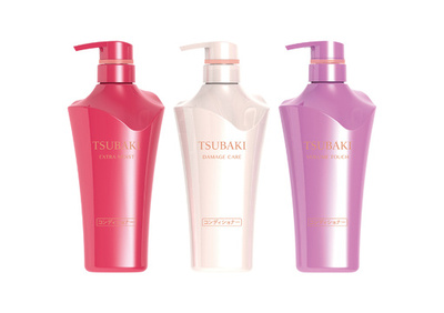 資生堂「TSUBAKI」がリニューアル、髪の悩みに合わせた3ライン展開
