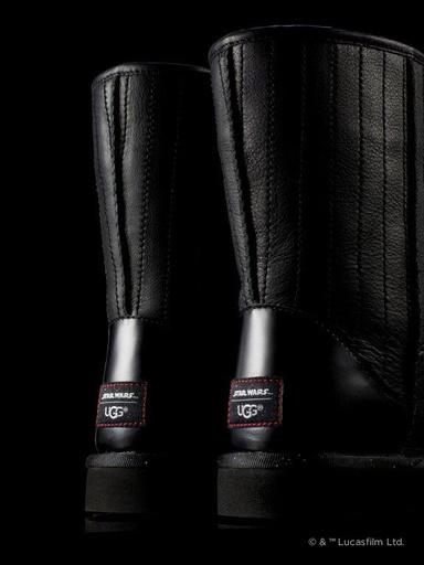 スター・ウォーズ×UGG、ダース・ベイダーをイメージした限定シューズ発売
