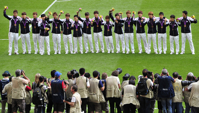 「竹島領有」掲げた朴鍾佑、表彰式に参加せず