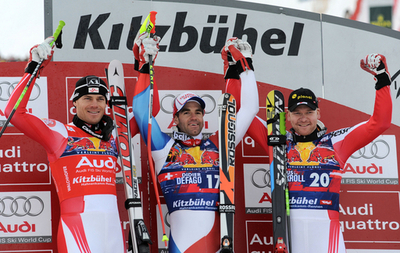 デファーゴ 男子滑降第6戦でシーズン2勝目を挙げる