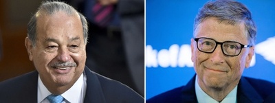 世界長者番付、ゲイツ氏首位守る FB創設者が初トップ20入り