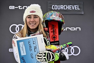 シフリンがW杯通算50勝達成、女子では史上最年少
