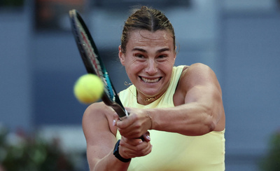 サバレンカが4回戦進出 米19歳に苦戦も勝利 マドリードOP