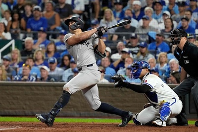 ヤンキースが地区S突破に王手 スタントンが決勝弾