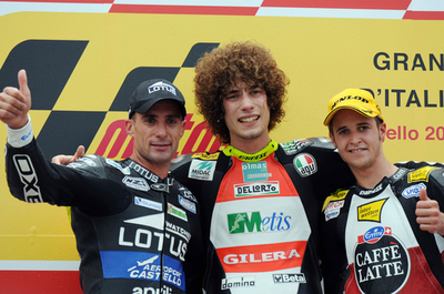 シモンセッリ イタリアGP・250ccクラスを制す