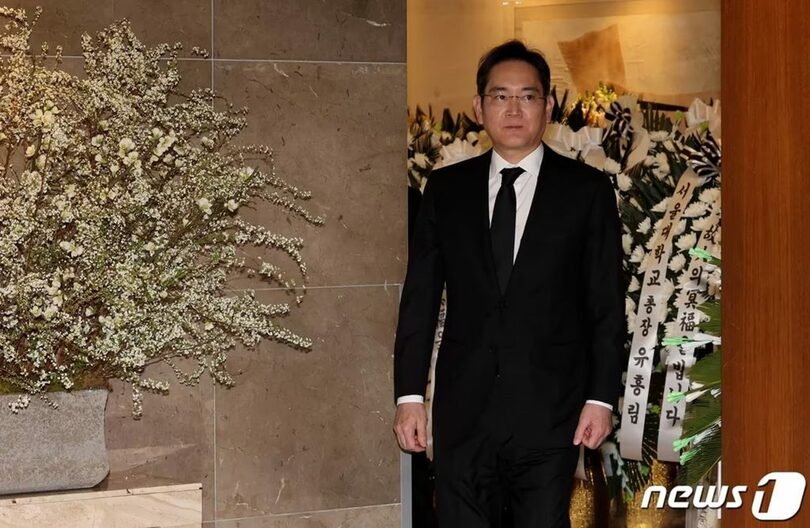 韓国サムスン電子のイ・ジェヨン（李在鎔）会長(c)news1