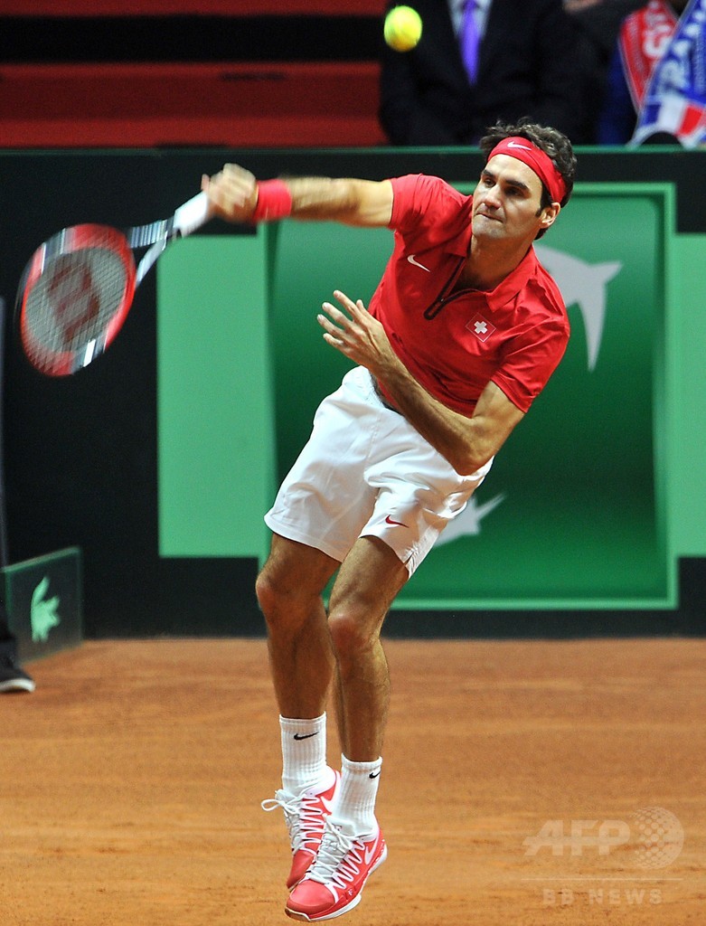 フェデラー涙、スイスが念願のデビスカップ初優勝