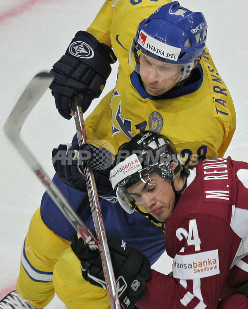 アイスホッケー 世界選手権大会07 スウェーデン ラトビアに快勝し2連勝 ロシア 写真4枚 国際ニュース Afpbb News