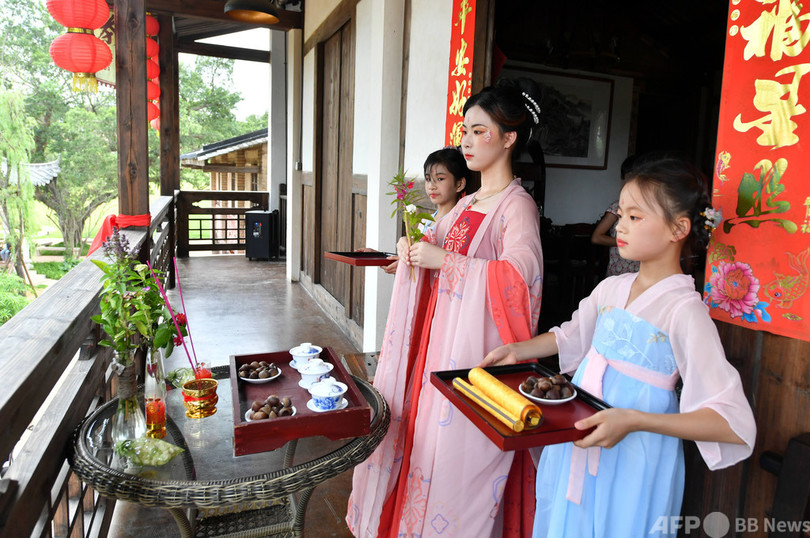 中国で旧暦の七夕は 恋人の日 高額プレゼント贈呈 結婚式など重要な記念日に 写真1枚 国際ニュース Afpbb News