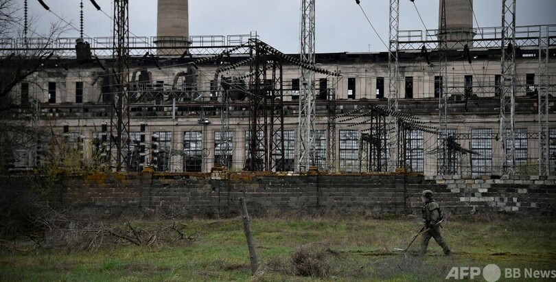 ロシア軍、親ロ派支配「ルガンスク共和国」公開