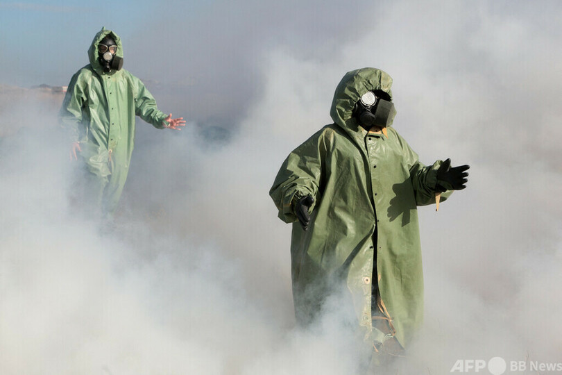 クリミアで「軍事・愛国プログラム」訓練 少年少女ら対象