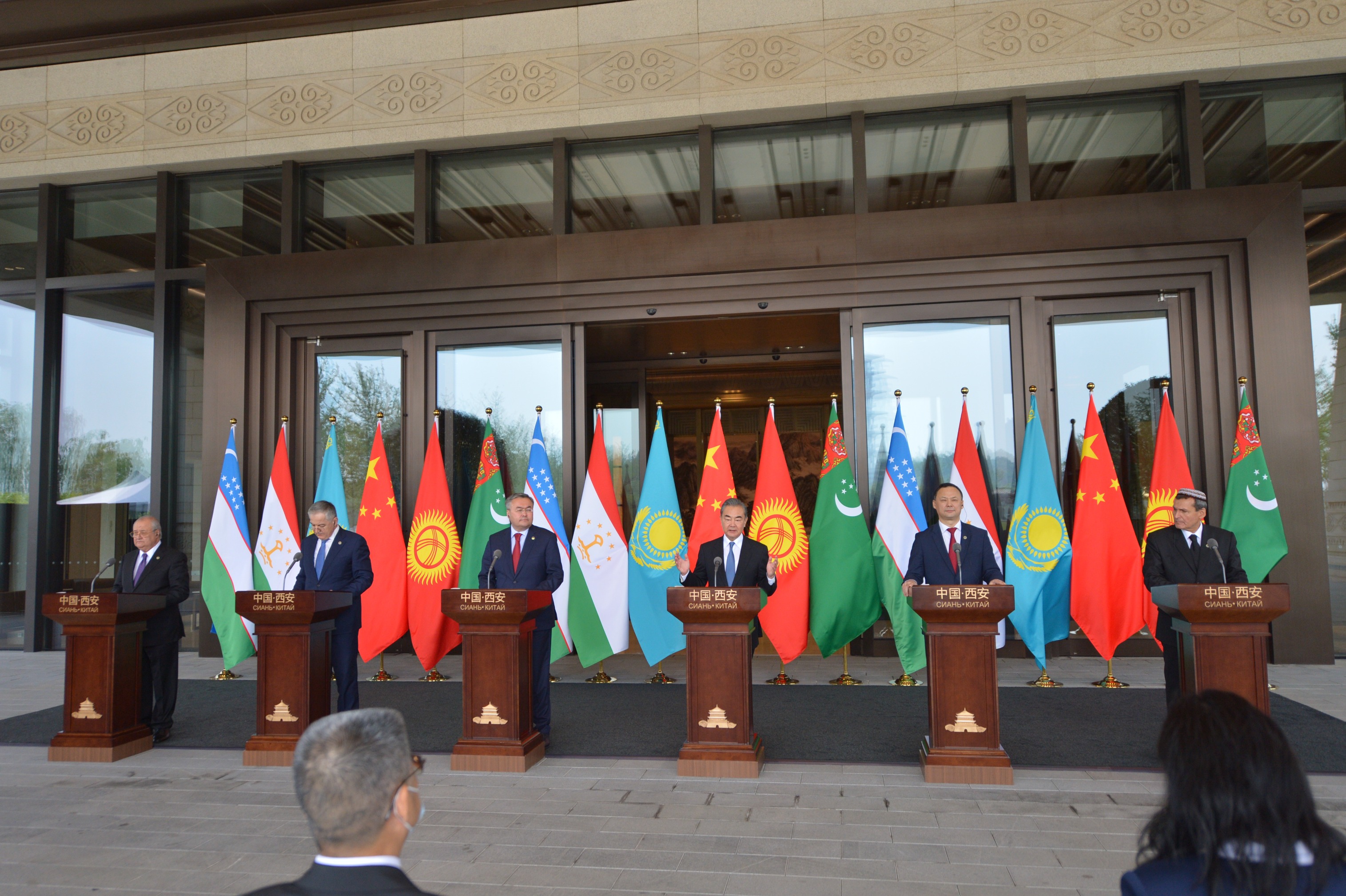 中国と中央アジア5カ国、西安市で外相会合 写真3枚 国際ニュース：AFPBB News