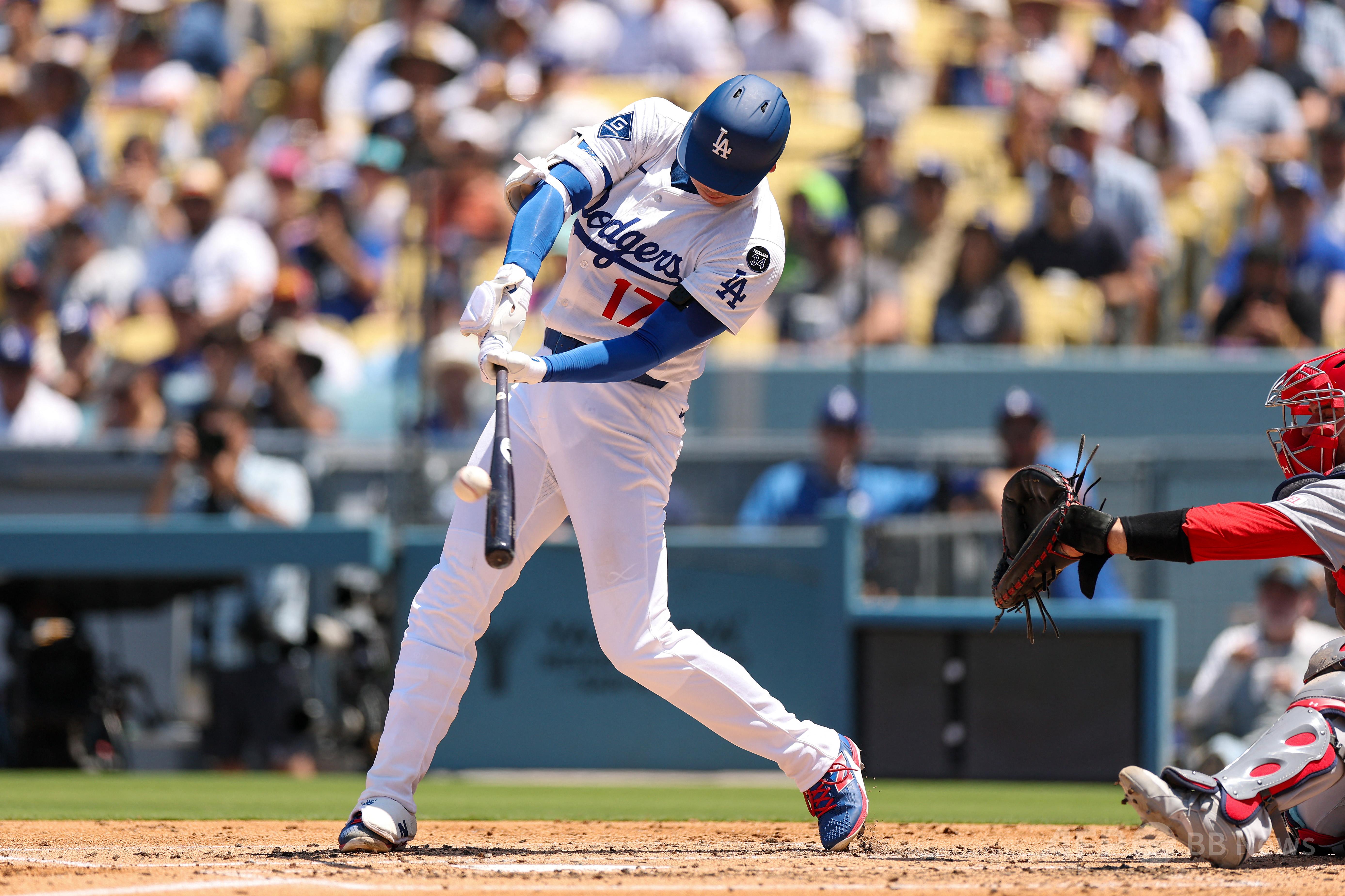 大谷、39号2ランでメジャー1000安打達成 写真4枚 国際ニュース：AFPBB News