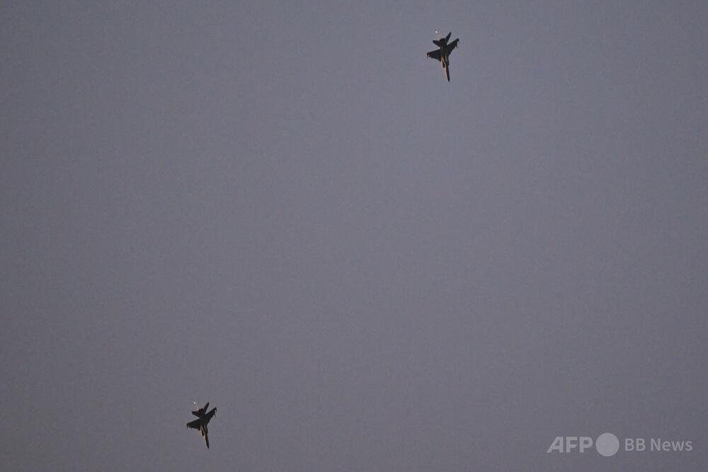 台湾周辺で確認される中国軍機が激減、専門家らの臆測呼ぶ