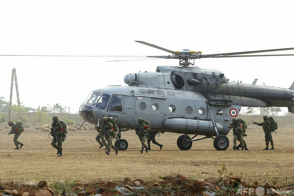 自衛隊、インド軍と合同訓練 「ダルマ・ガーディアン」 写真6枚 国際ニュース:AFPBB News