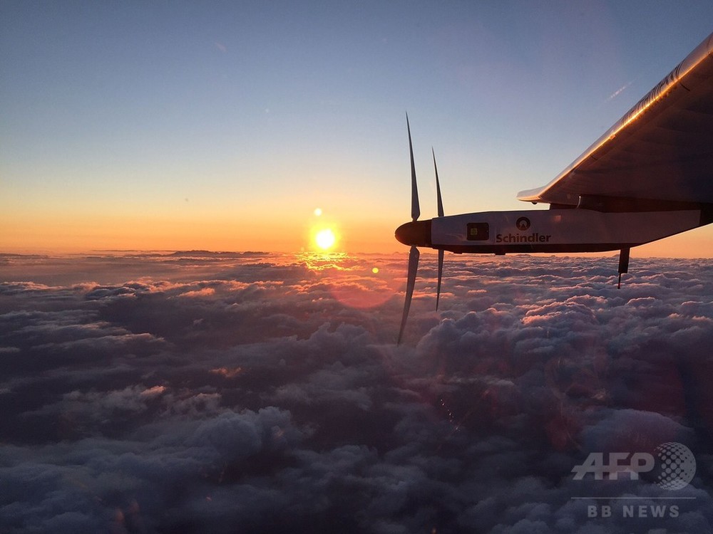 ソーラー・インパルス2、単独飛行104時間超える 世界記録を更新 写真2