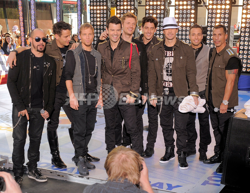 Nkotbとbsbがtvで共演 ジョイントツアーをpr 国際ニュース Afpbb News