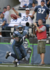 第4Qに34ヤードTDレシーブを決めるシーホークスのRBモーリス・モリス（%%Maurice Morris%%）。(c)AFP/Getty Images Otto Greule Jr