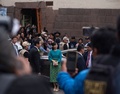 ペルー・クスコを訪問された秋篠宮家の次女佳子さま（2023年11月5日撮影）。(c)Ivan Flores / AFP