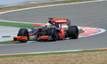 09F1第7戦トルコGP（%%Turkish Grand Prix 2009%%）フリー走行1回目。ウィリアムズ（%%Williams%%）のニコ・ロズベルグ（%%Nico Rosberg%%、ドイツ）が、24周を走行し、トップタイムとなるベストラップ1分28秒952を記録した。写真は23周を走行してベストラップ1分29秒263で2番手につけたマクラーレン・メルセデス（%%McLaren-Mercedes%%）のルイス・ハミルトン（%%Lewis Hamilton%%）。（2009年6月5日撮影）(c)AFP/BULENT KILIC
