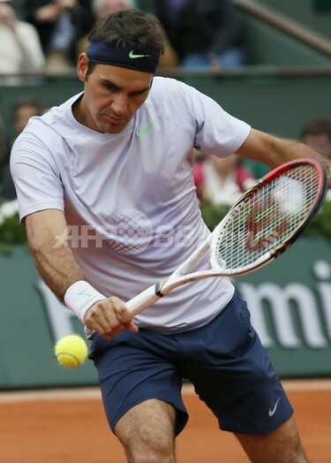 フェデラー　2013年　全仏オープン　ナイキ　NIKE Federer Roland Garros 2013 Nike outfit