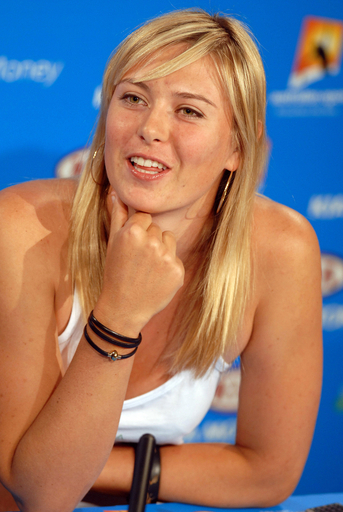 マリア・シャラポワ 全豪オープン2008に向けて会見