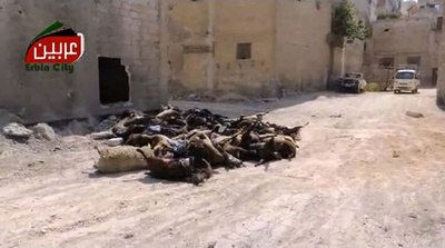 シリア「化学兵器攻撃」目撃者証言、青ざめた窒息遺体 吐き気や目の痛みも