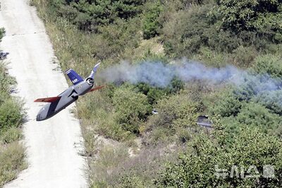 韓国「国防ドローン技術展」で最新無人機が相次ぎ墜落…軍が原因調査