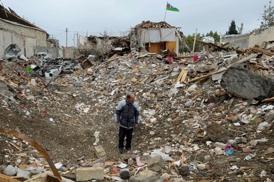 ナゴルノ紛争の死者「5000人に迫る」 プーチン氏