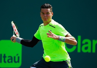 ラオニッチがフルセットで3回戦突破、マイアミ・オープン