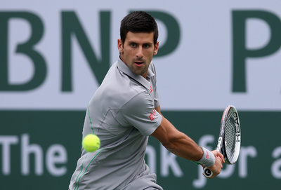 ジョコビッチが4回戦に進出、BNPパリバ・オープン